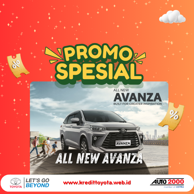 Promo Toyota Avanza