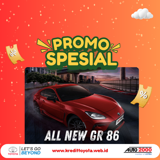 Promo Toyota gr 86