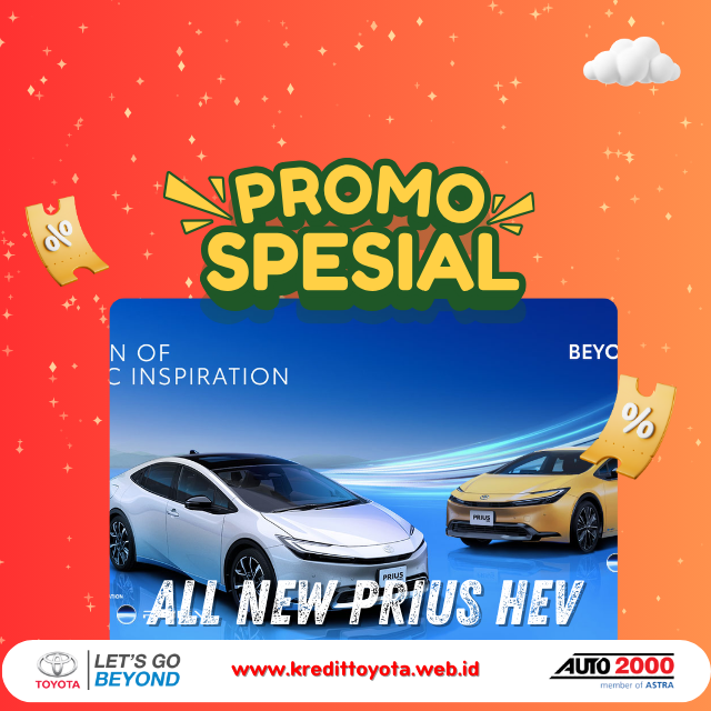 Promo Toyota prius hev